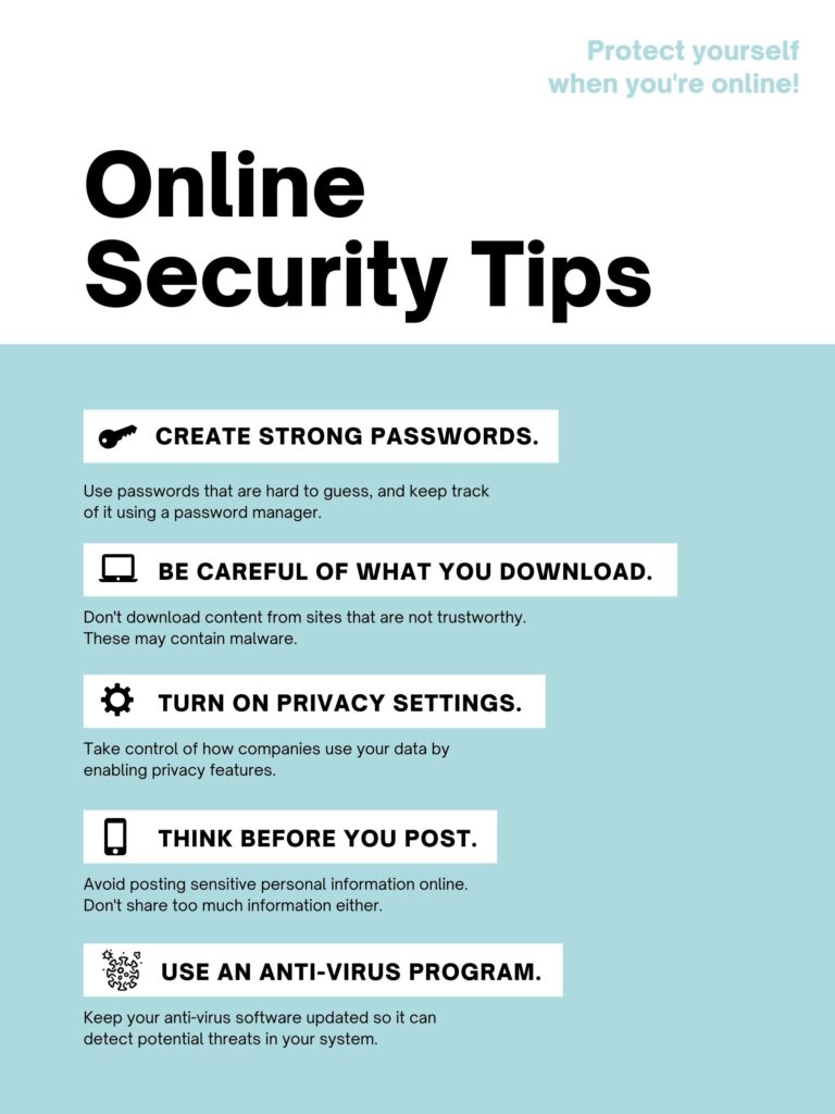 Tips for kids online safety