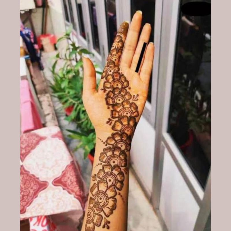 50+ Gorgeous Front Hand Mehndi Designs to Bookmark for Your Wedding-sonthuy.vn