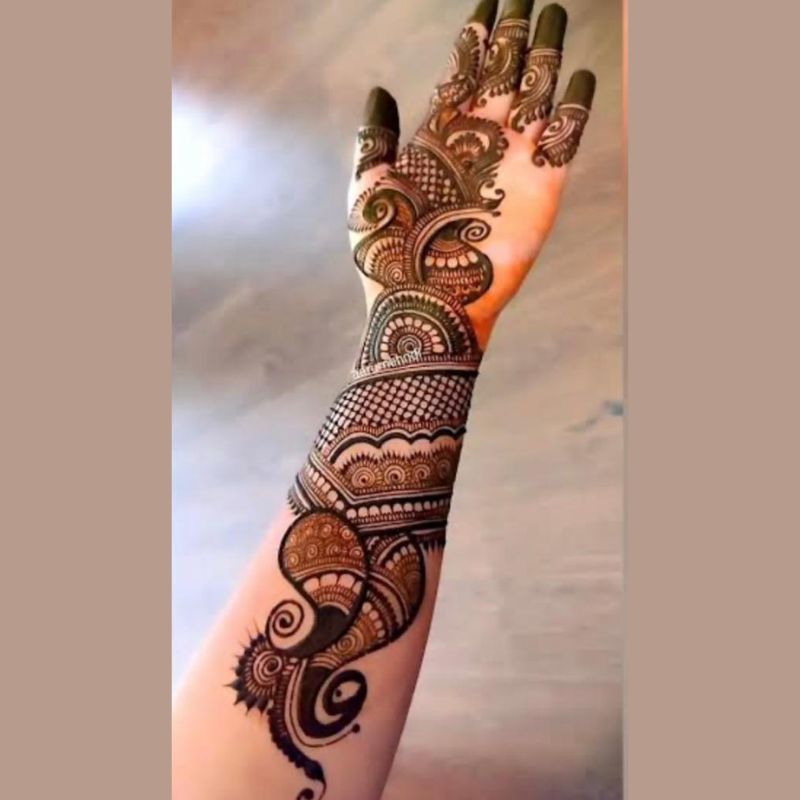 30+ Latest Mehndi Design Simple And Easy 2023 - Bright Cures-sonthuy.vn