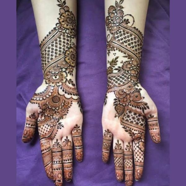 mehndi design 2023 new style simple and front simple mehndi design  for wonderful hand decoration