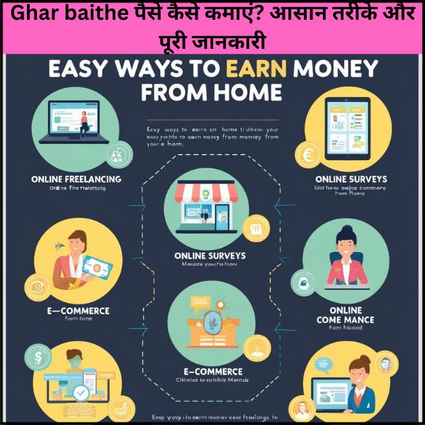 Ghar baithe पैसे कैसे कमाएं?