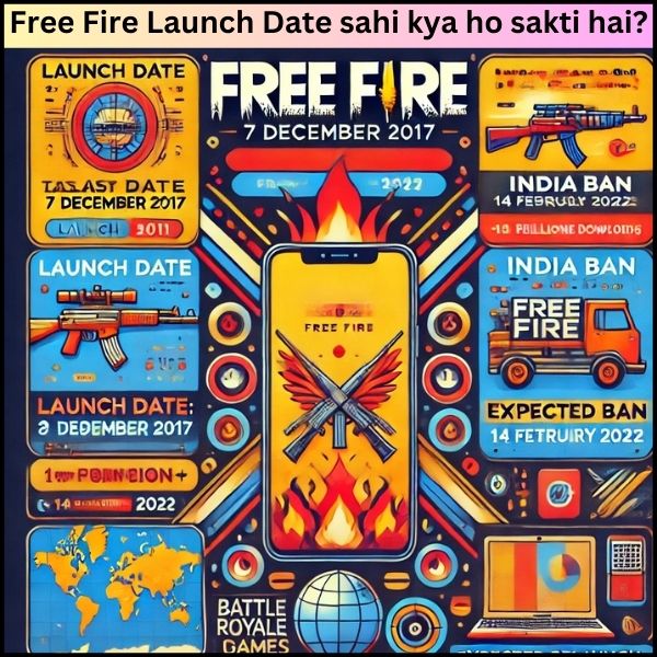 Free Fire Launch Date sahi kya ho sakti hai?