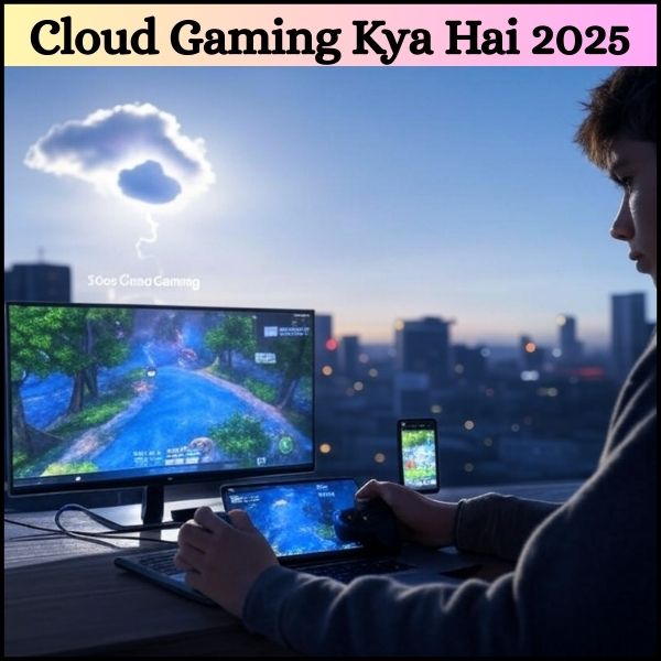 Cloud Gaming Kya Hai 2025 – आसान भाषा में समझो:
