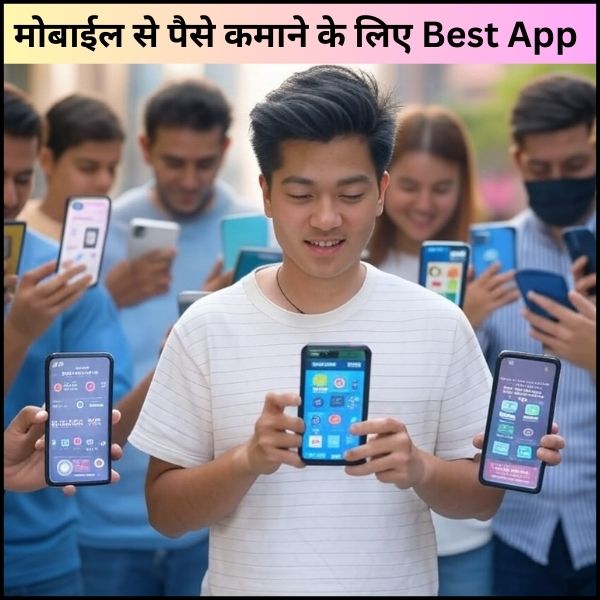 मोबाईल से पैसे कमाने के लिए Best App