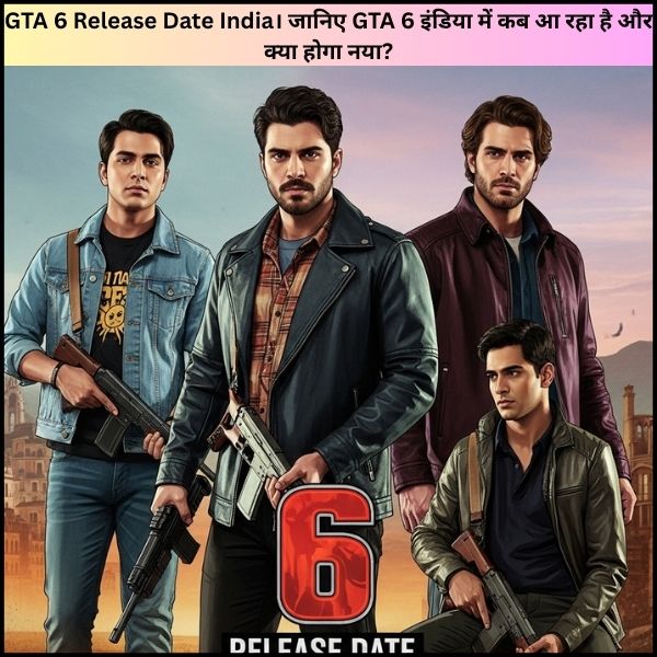 GTA 6 Release Date India।  जानिए GTA 6 इंडिया में कब आ रहा है और क्या होगा नया?