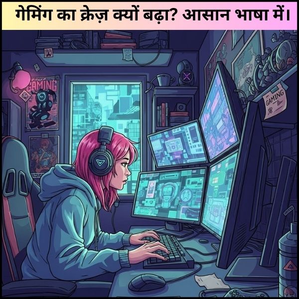 गेमिंग का क्रेज़ क्यों बढ़ा? आसान भाषा में। गेमिंग का क्रेज़ क्यों बढ़ा? आसान भाषा में।