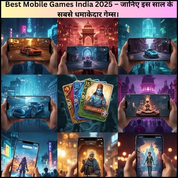 Best Mobile Games India 2025 – जानिए इस साल के सबसे धमाकेदार गेम्स। Best Mobile Games India 2025 – जानिए इस साल के सबसे धमाकेदार गेम्स।