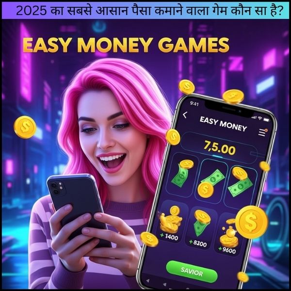 2025 का सबसे आसान पैसा कमाने वाला गेम कौन सा है?