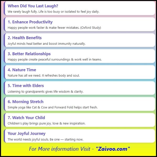 All about JOYFULNESS that makes your daily life super easy