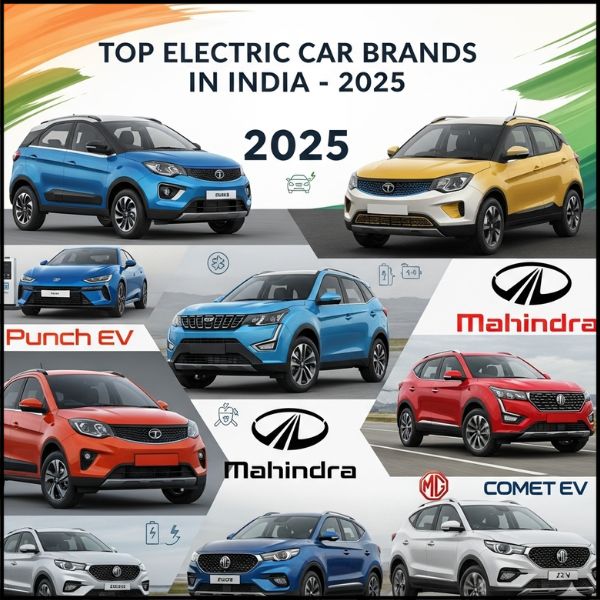 Top Electric Car Brands 2025