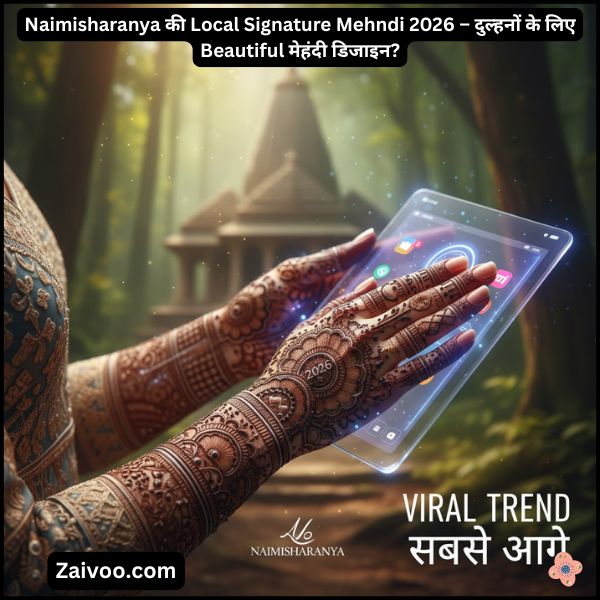 Naimisharanya की Local Signature Mehndi 2026 – दुल्हनों के लिए Beautiful मेहंदी डिजाइन