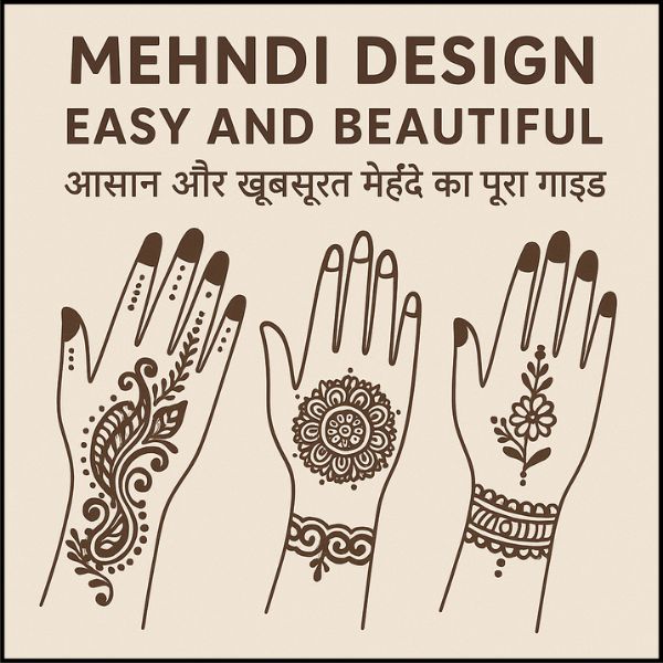 Mehndi Design Easy and Beautiful
