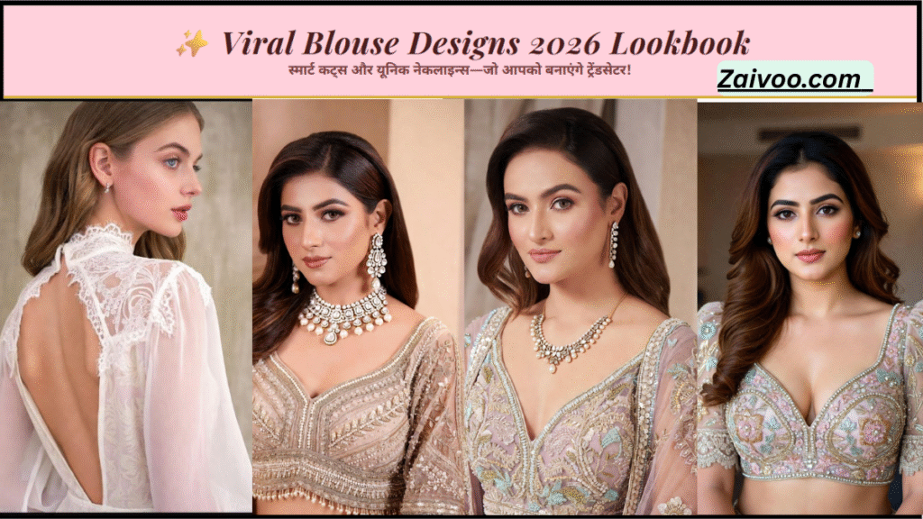 20+ Latest Blouse Designs 2026