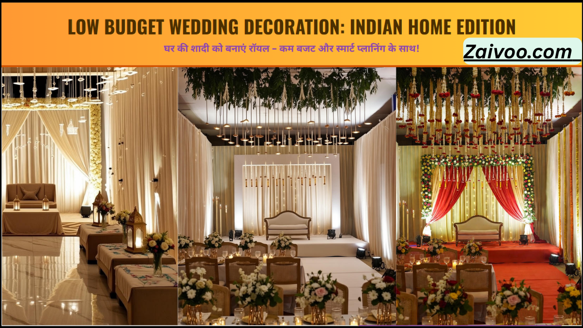 Low Budget Wedding Decoration Ideas (Indian Homes)