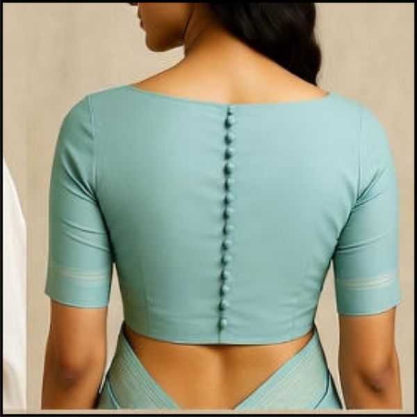Cotton Saree Blouse Designs for Summer  