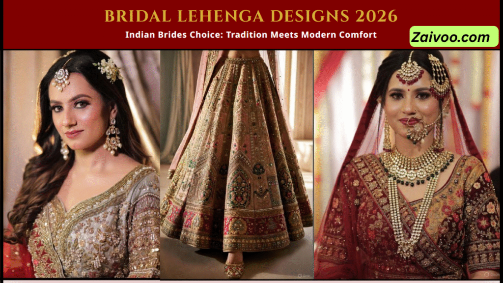 Latest Bridal Lehenga Designs 2026 (Indian Brides Choice)
