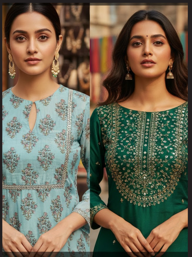 Latest Kurti Neck Designs Jo Aajkal Fashion Me Hain