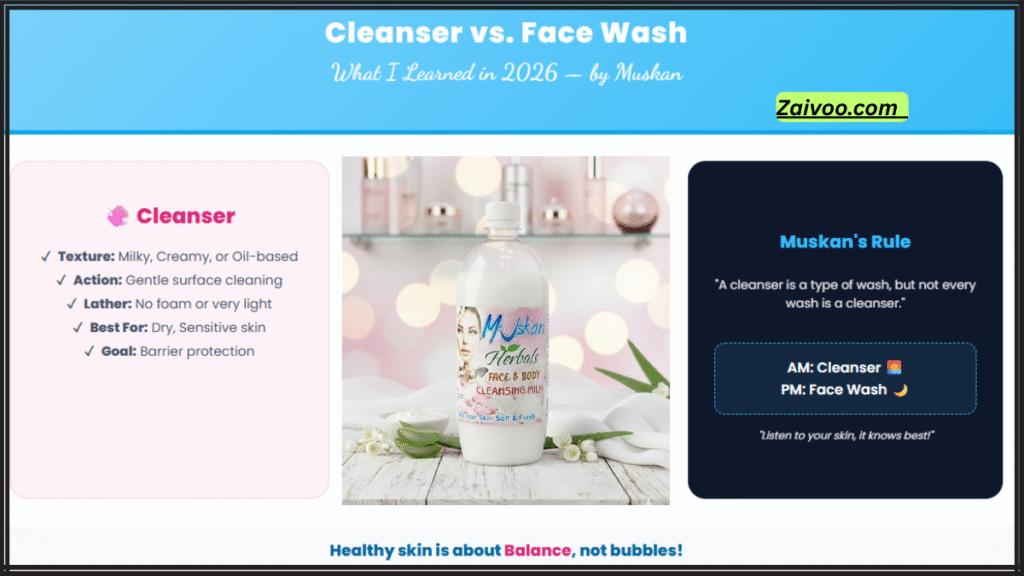 Cleanser Is a Face Wash?