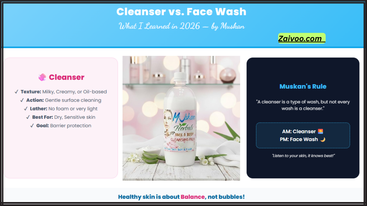 Cleanser Is a Face Wash?