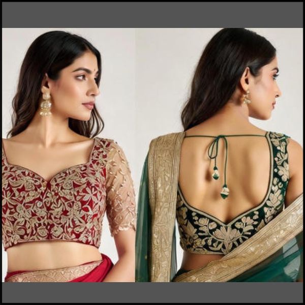 Simple लेकिन Stylish – 2026 के ब्लाउज डिजाइन