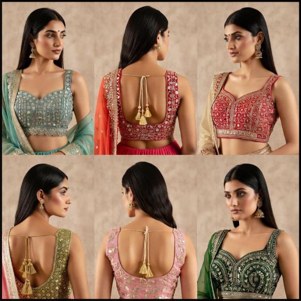 लेटेस्ट ब्लाउज डिजाइन 2026 – नए बैक नेक और स्लीव्स पैटर्न