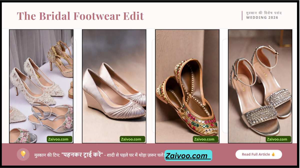 शादी के लिए ब्राइडल फुटवियर आइडियाज