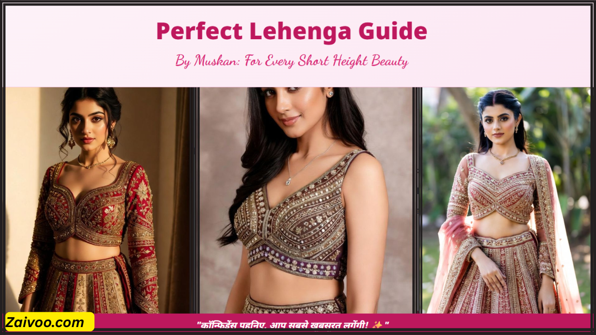 छोटी हाइट के लिए कौन सा लहंगा अच्छा है