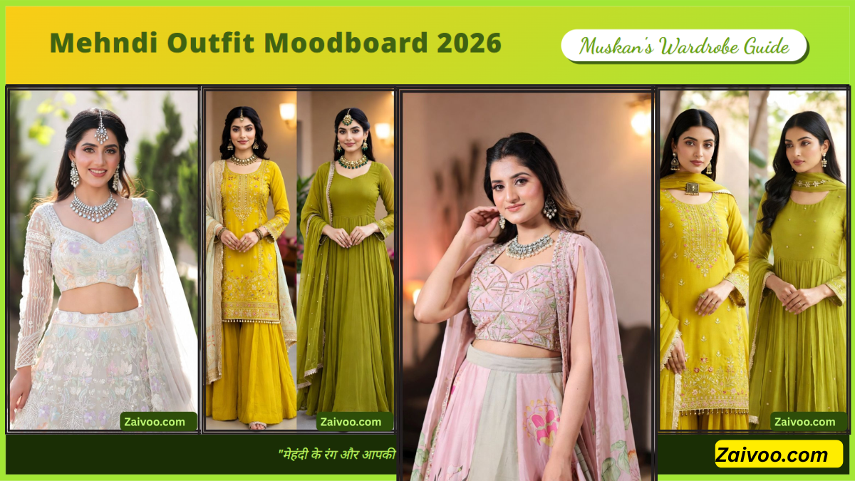 Mehndi Function Dress Ideas