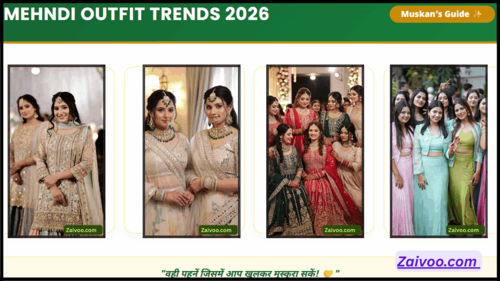 मेहंदी फंक्शन आउटफिट 2026