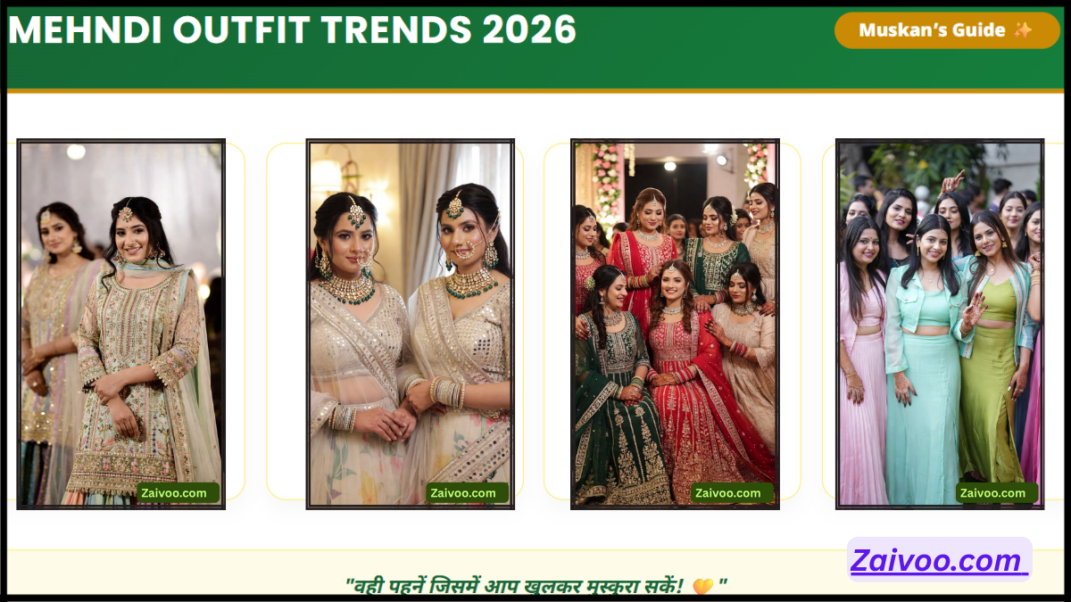 मेहंदी फंक्शन आउटफिट 2026