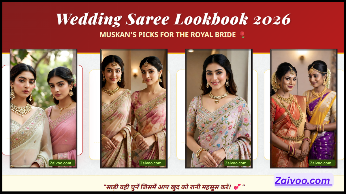 शादी के लिए साड़ी डिजाइन 2026