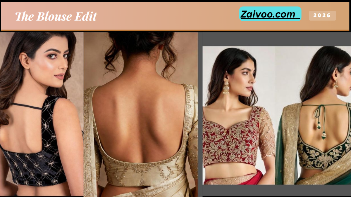 लेटेस्ट ब्लाउज डिजाइन 2026 – नए बैक नेक और स्लीव्स पैटर्न