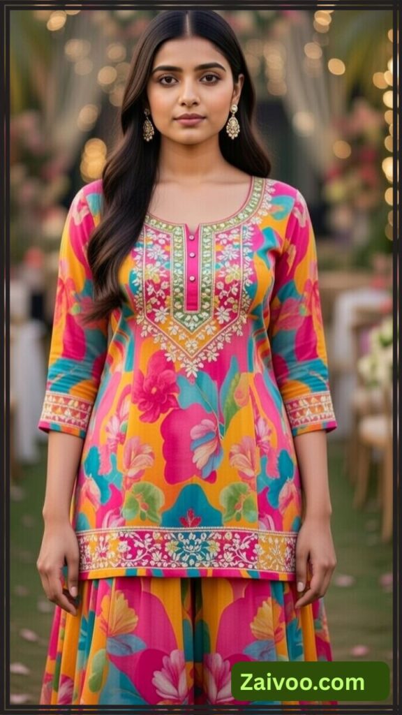 मेहंदी में क्या पहनें? 2026