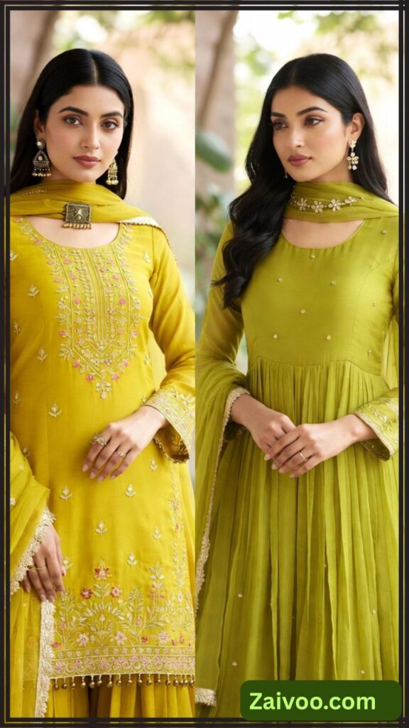 Mehndi Function Dress Ideas: