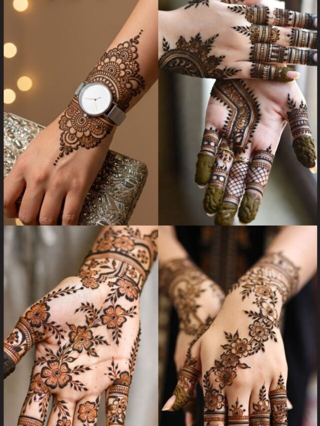 Top 10 सिम्पल मेहंदी डिजाइन 2026