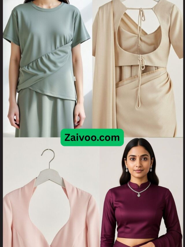 5 सबसे सबसे अच्छे ब्लाउज डिजाइन 2026 में