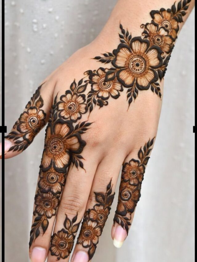 Mehndi Designs of Arabic