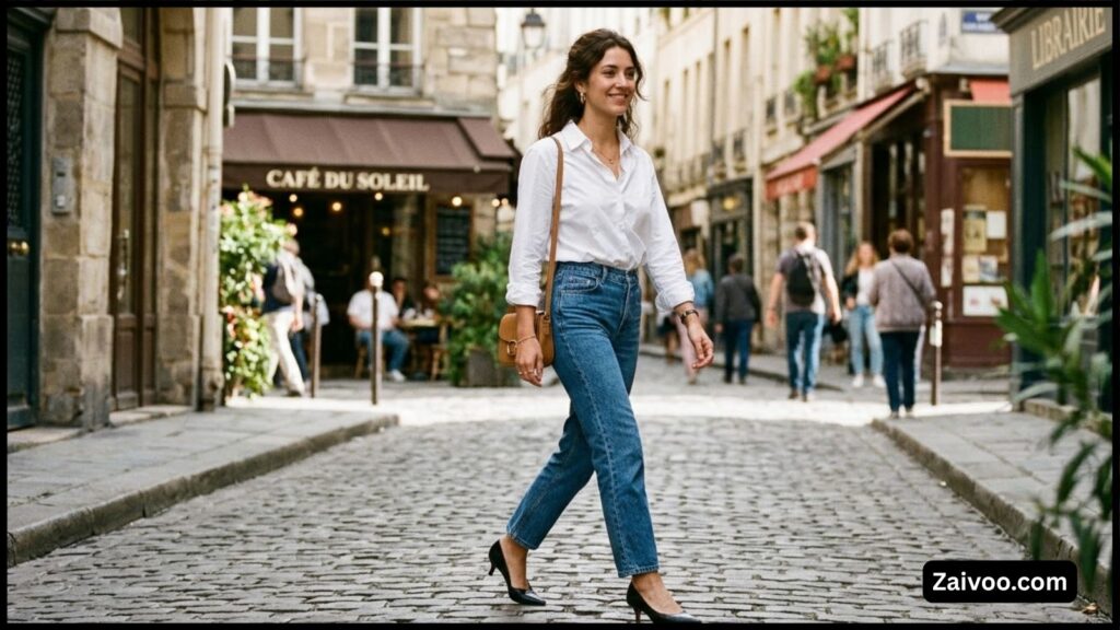 Best Heels with Jeans for Girls 2026 India  मुस्कान की Styling Guide (Kitten & Block Heels)