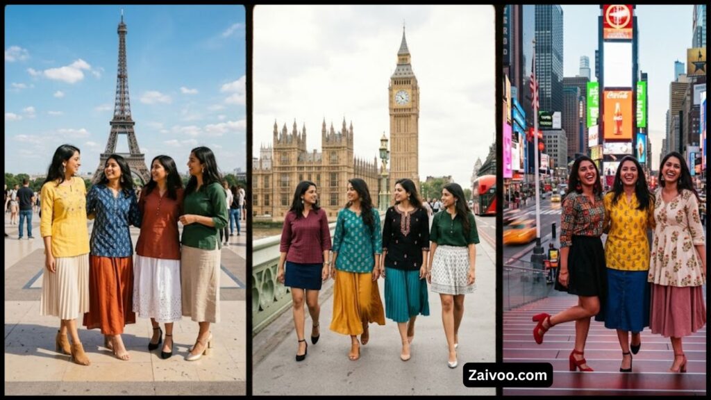 Block Heels for Girls 2026  मुस्कान की Styling Guide (Kurti, Jeans & Office Looks)