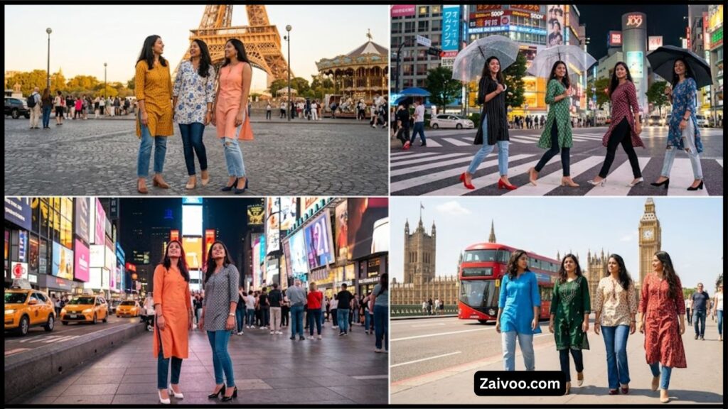 Block Heels for Girls 2026  मुस्कान की Styling Guide (Kurti, Jeans & Office Looks)