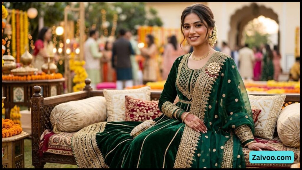 Brooch Styling with Ethnic Wear 2026  मुस्कान की Statement Jewellery Guide (For Girls)