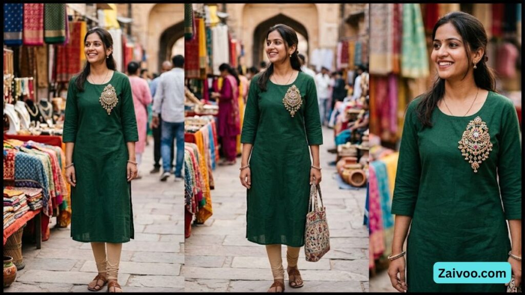 Brooch Styling with Ethnic Wear 2026  मुस्कान की Statement Jewellery Guide (For Girls)