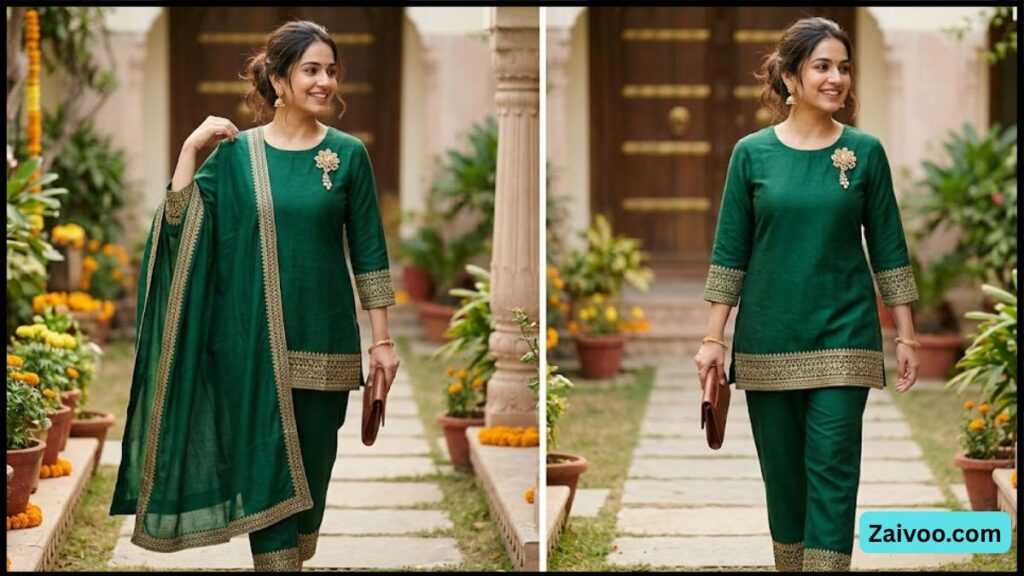 Brooch Styling with Ethnic Wear 2026  मुस्कान की Statement Jewellery Guide (For Girls)