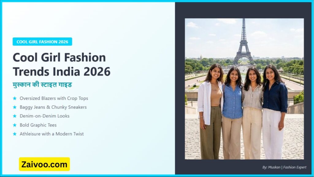 Cool Girl Fashion Trends India 2026 मुस्कान की स्टाइल गाइड