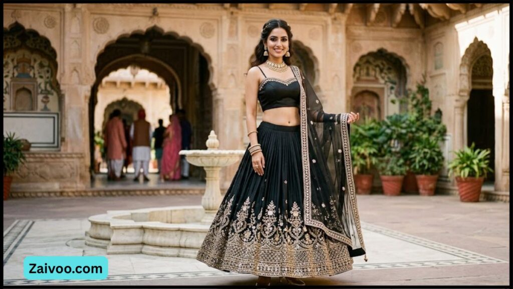 Crop Top with Lehenga 2026  मुस्कान की Bridal & Party Wear Styling Guide (For Girls)
