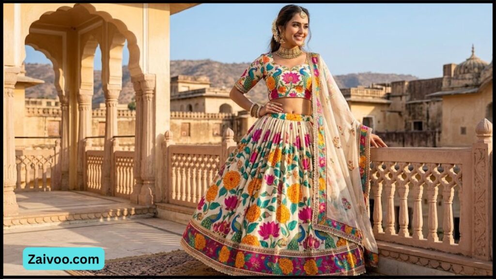 Crop Top with Lehenga 2026  मुस्कान की Bridal & Party Wear Styling Guide (For Girls)