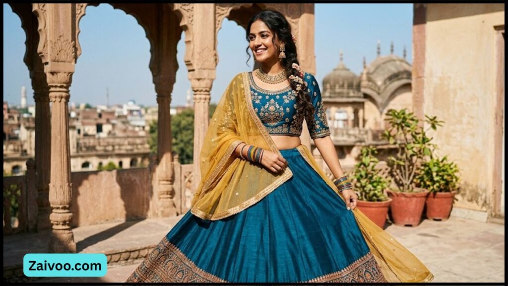 Crop Top with Lehenga 2026  मुस्कान की Bridal & Party Wear Styling Guide (For Girls)
