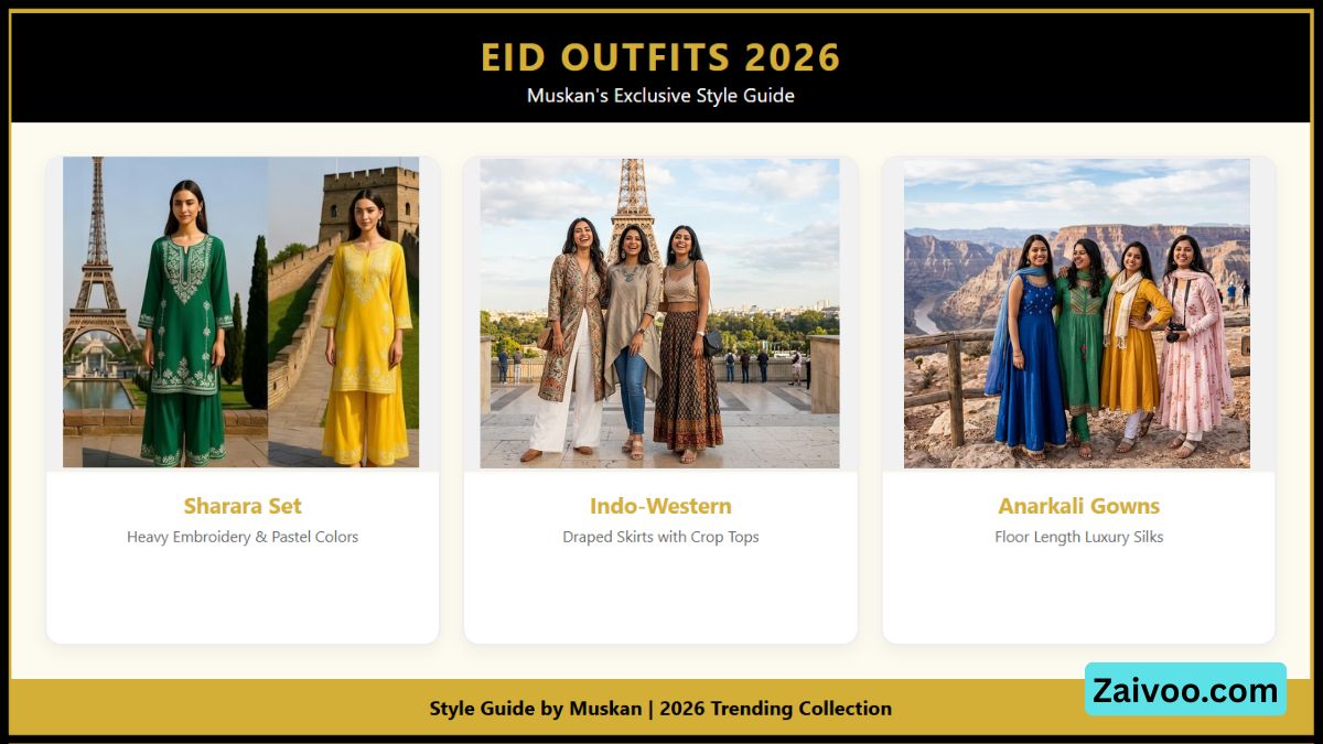 Eid Outfits for Girls 2026 – Muskan की Style Guide