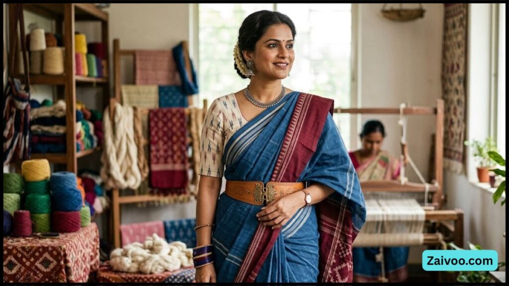 Handloom Saree Trends 2026  मुस्कान की Styling Guide (Traditional + Modern Look)