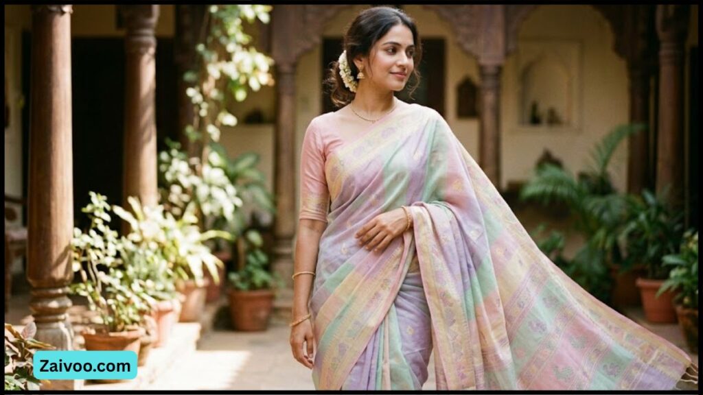Handloom Saree Trends 2026  मुस्कान की Styling Guide (Traditional + Modern Look)